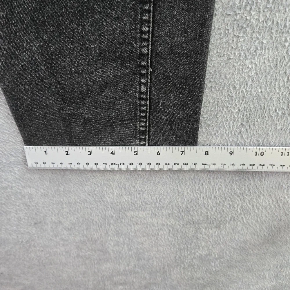 Levi's 505 Men Jeans 31X32 Gray Denim Regular Fit Straight Leg 31